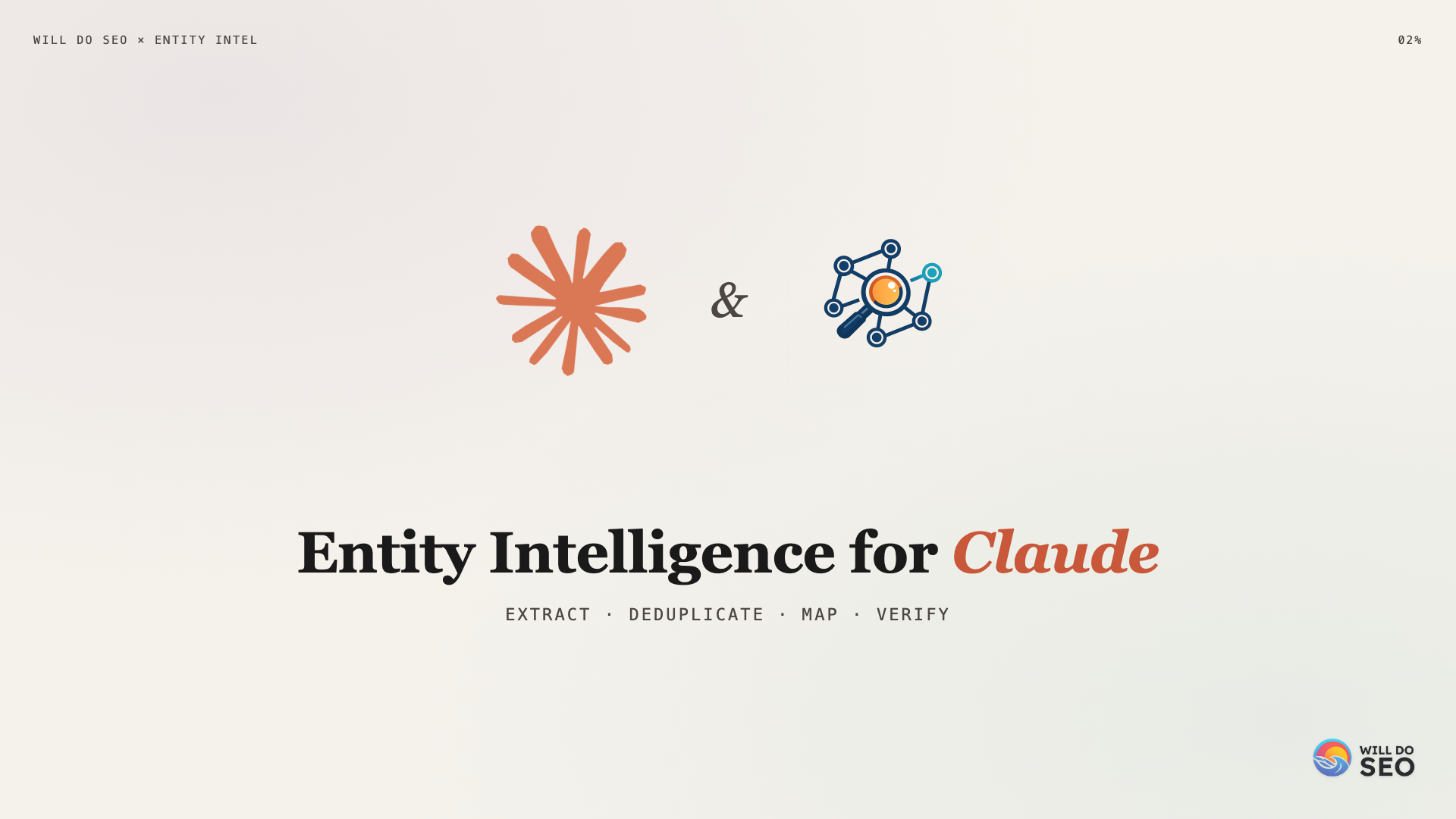 Entity Intelligence: A Claude Skill
